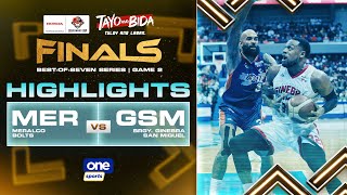 Meralco vs. Brgy. Ginebra Finals Game 2 highlights | PBA Governors' Cup 2021