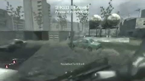 COD4 - 15 MAN SNIPER KILLSTREAK!!