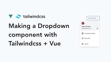 Notification Dropdown Menu With Tailwind CSS And Vue.js