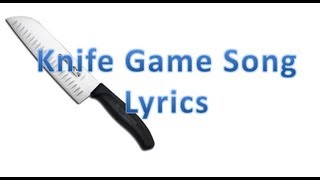 Knife Game Song / ***Lyrics*** screenshot 4