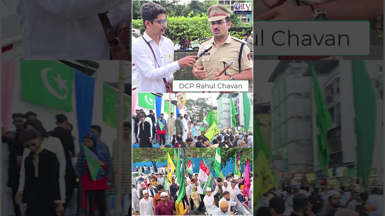 Eid-E-Milad Juloos 2025 Mira Road, Hazaron Log, No DJ