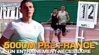 Je fais un 5000m test + Retour sur ma Préparation France de 10000m