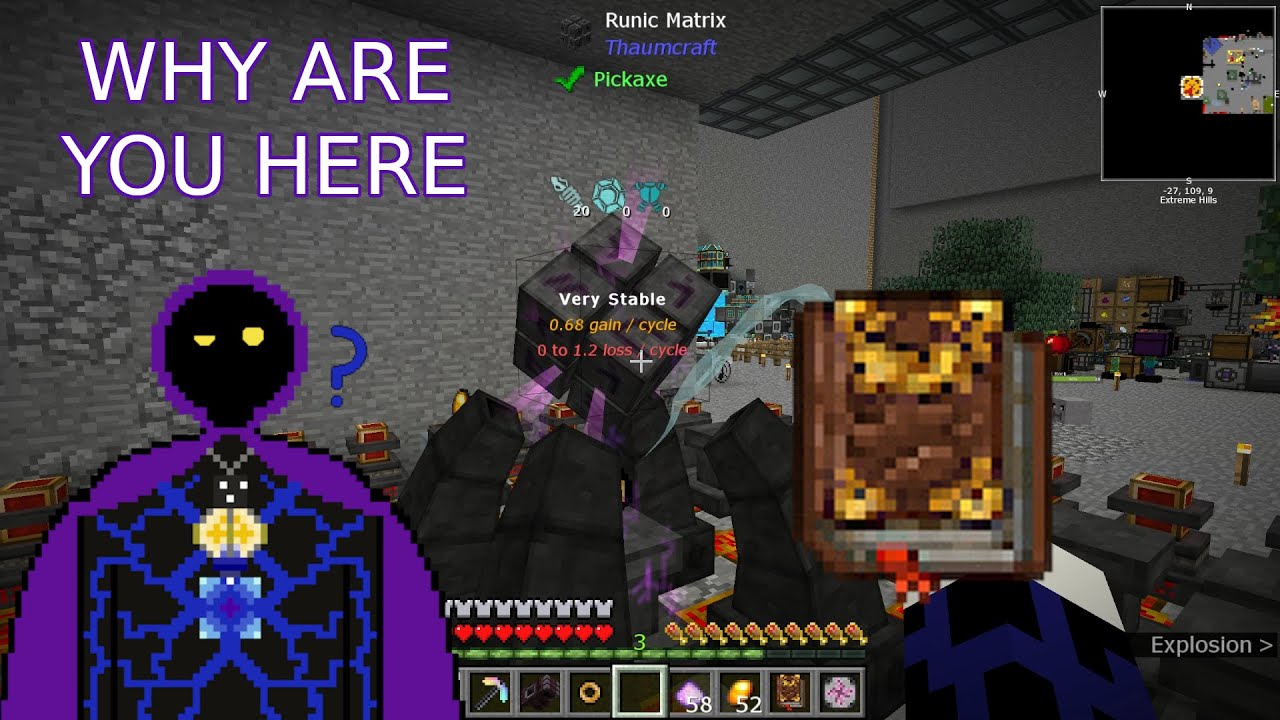 The Full Story of My Time With Stoneblock 2 Why is Thaumcraft here?