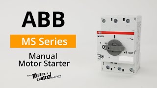 ABB MS325-20 Manual Moto State, 20 Ated Amps, 16.0-20.0