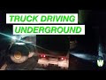 Truck Driving under ground in Kiruna Mine