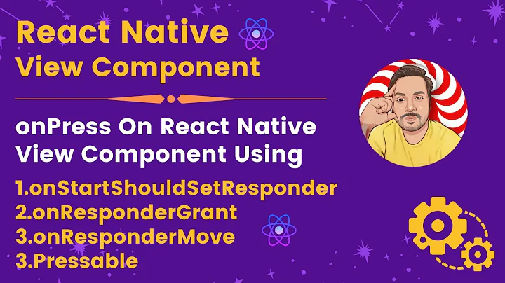 onPress On React Native View Component | React Native Tutorial 2022 By JavaScript Centric