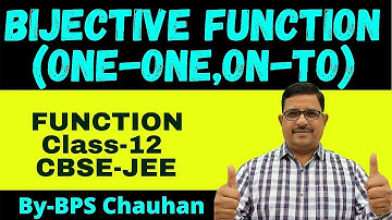 Bijective Function | One-One, On-To Function | Total Number of Bijective Functions