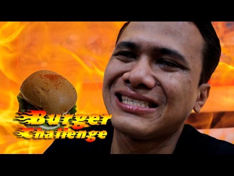 FOOD CHALLENGE! Explosive Inner Core Burger | Salt & Pepper - YouTube