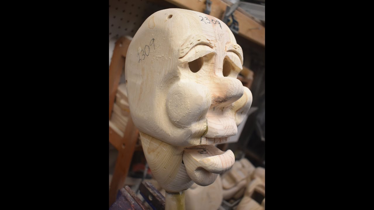 Fritz the Clown part 23, how to make a ventriloquist dummy, figure out