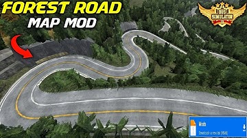Map Mod Bussid - New Forest Road Map Mod For Bus Simulator Indonesia।।Bussid Mod Map।Mod Bussid
