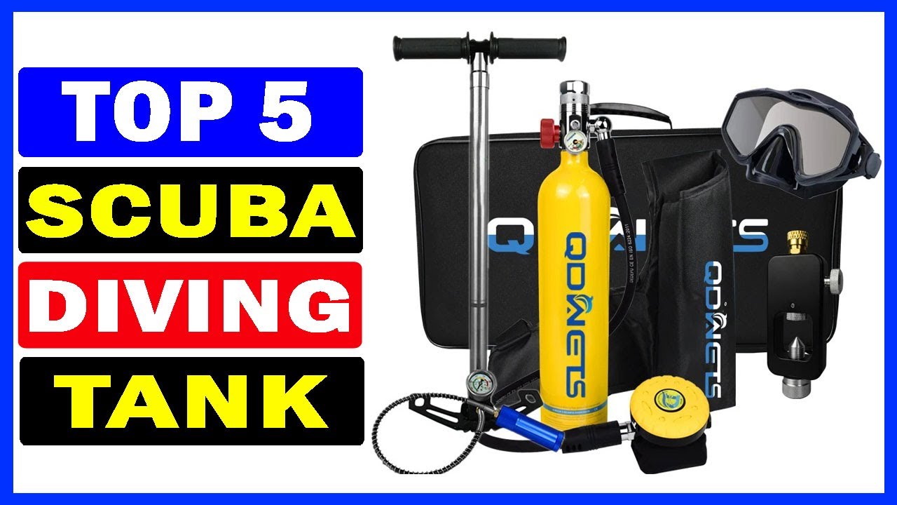 Top 5 Best Scuba Diving Tank Of 2024 | Best Mini Scuba Tanks