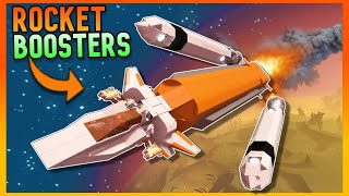 Can I Make A 'REALISTIC' Rocket BOOSTER?! | Trailmakers