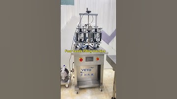 YETO Complete perfume production line pneumatic mixing filling capping machine