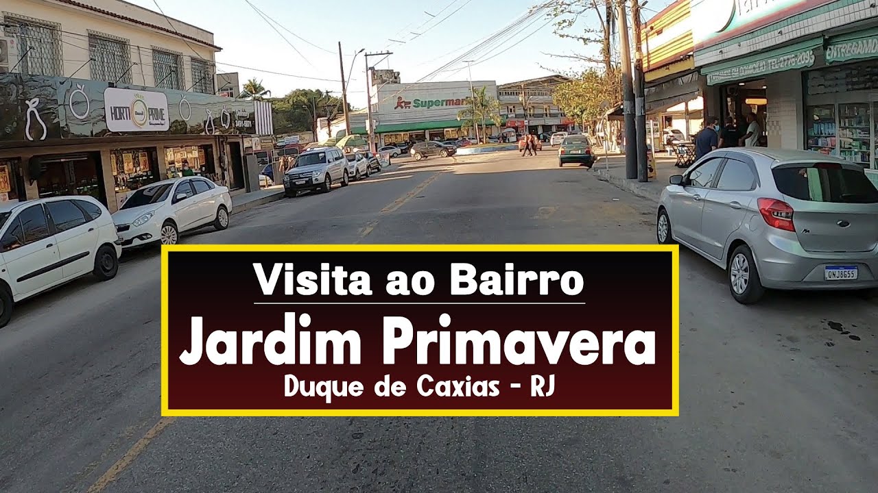 Visita ao Bairro JARDIM PRIMAVERA Duque de Caxias RJ - YouTube
