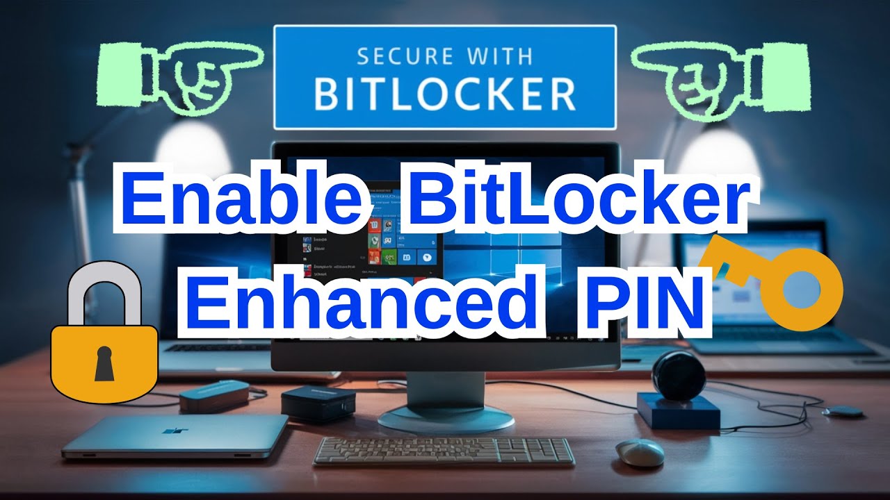 How To Set Minimum BitLocker PIN Length And Enable BitLocker Enhanced how-to-set-minimum-bitlocker-pin-length-and-enable-bitlocker-enhanced