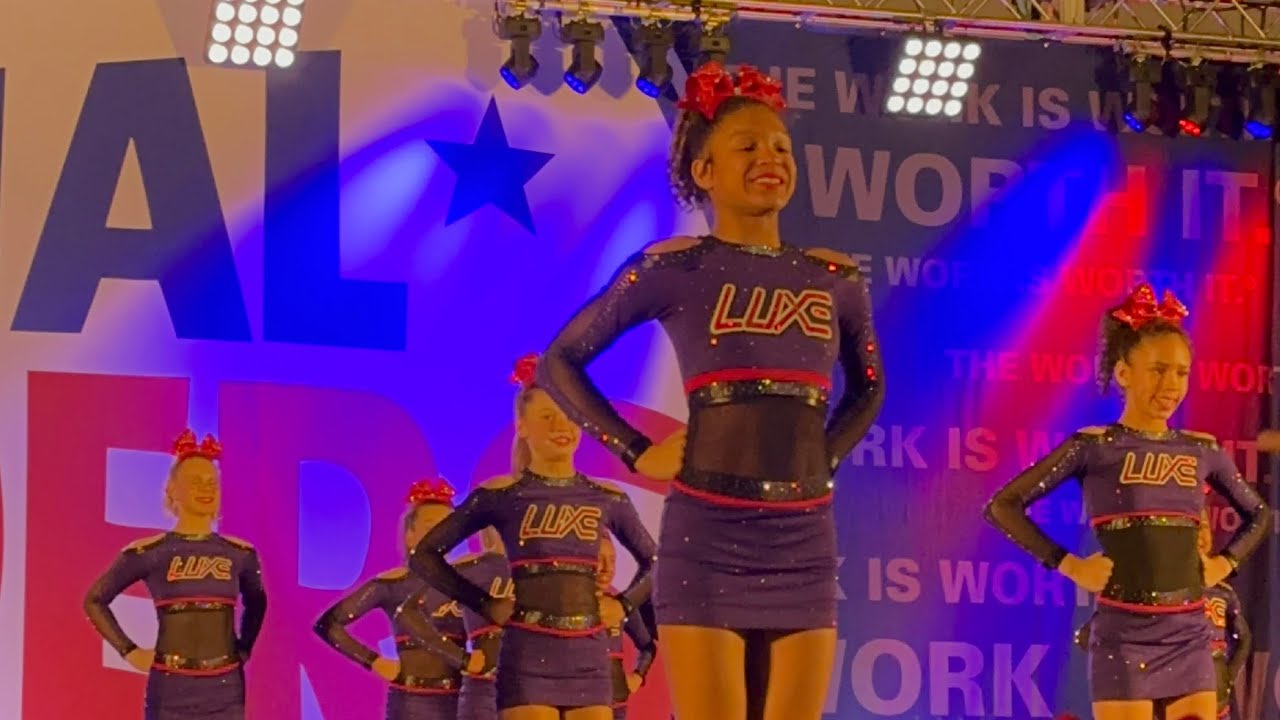 NCA classic comp for luxe cheer royal 3 ❤️ #fyp #foryoupage 