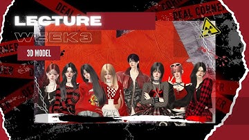 ZCC CLASS 2024 : LECTURE WEEK 3 | 3D MODEL #zccclass #zepeto