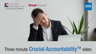 Three minute Crucial Accountability Video