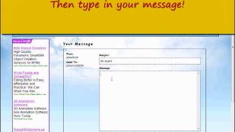 ROBLOX Tutorial August 2009 "How to Send Messages on Roblox"