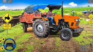 Tractor Trolley Farming Simulation Offroad Truck Game #2 screenshot 3
