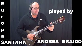 Andrea Braido - Europa (Carlos Santana) chords