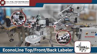 EconoLine Top/Front/Back Inline Labeling -  Tapered Rounds