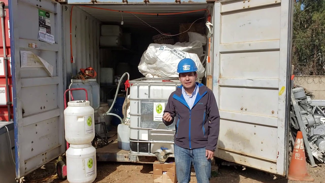 Reciclaje de Aceite Vegetal Usado