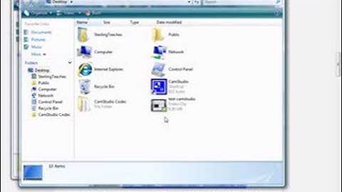 Install camstudio codec