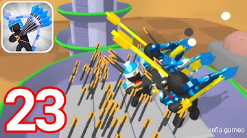 Merge Archers : Castle Defense - Gameplay Walkthrough Part 23 Merge ( iOS, Android )