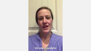 Thank you, from Royal Columbian Hospital
