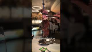 How do you stop the meat at rodizio? | Galpão Gaucho