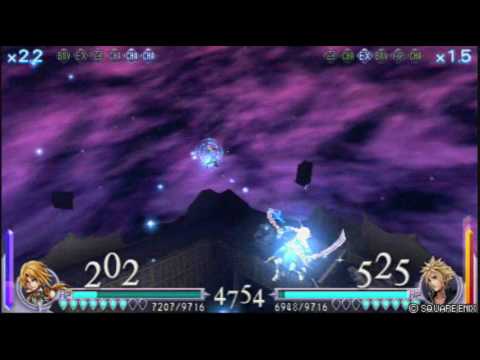 DISSIDIA FINAL FANTASY(UT) 対人戦(XLink kai) ジタン VS クラウド他