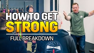 How To Build Strength (Full Breakdown)