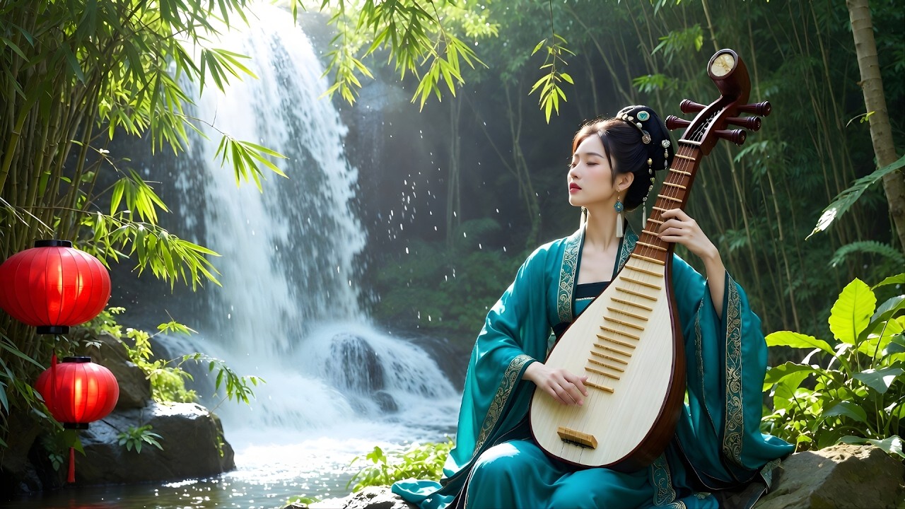 Healing Chinese Zen Music 🌙 Bamboo Flute for Anxiety & Stress Relief ...
