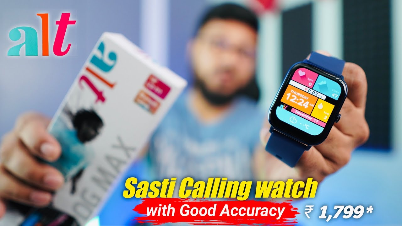 Alt OG Max smartwatch full detailed Review | Under 1799 best watch?