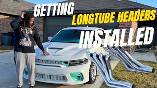 Installing Long Tube Headers on My Charger RT | INSANE Sound & Performance Gains!