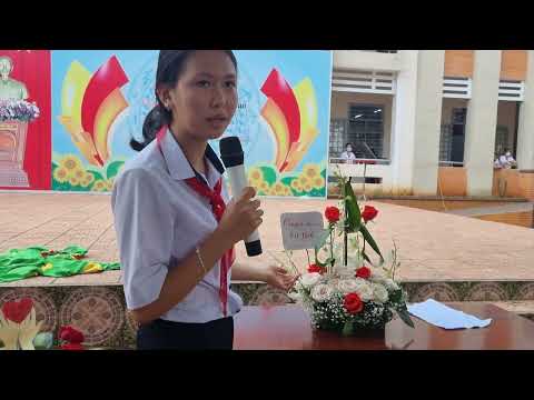 Thuyết trình cắm hoa 20/11, THCS Lý Tự Trọng 2022