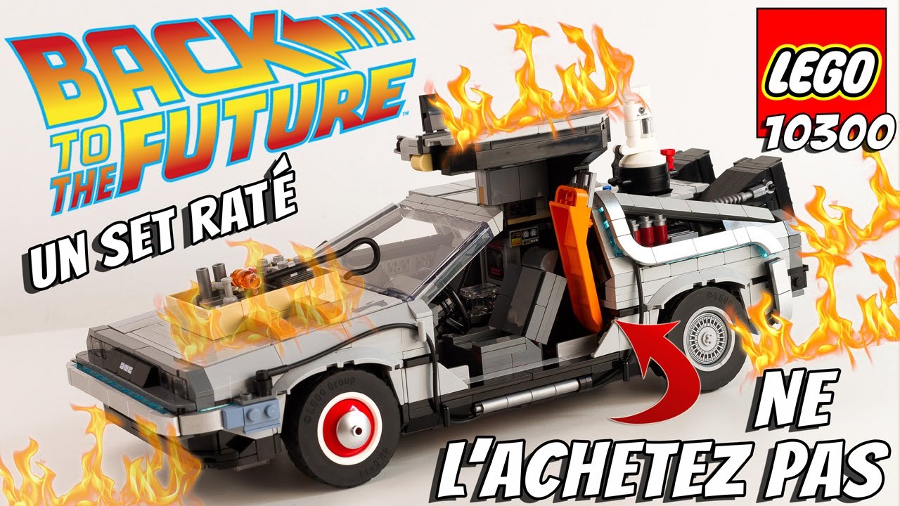 LEGO DELOREAN 10300 Retour vers le futur Ne l'achetez pas Un set raté  indigne de la licence 