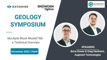 Muckpile Block Model Tech Overview | Gower & Hardwich | Augment Technologies | Geology Symposium