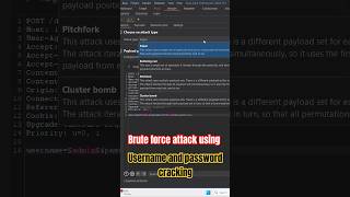 How #BruteForce #Attacks😈Work | #BurpSuite in Action🖥️⚡#Shorts || #HackingTools in🔓💻 #CyberSecurity