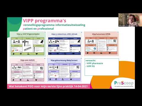 Webinar Wat betekent PGO voor mijn eerstelijnspraktijk 15 april 2021