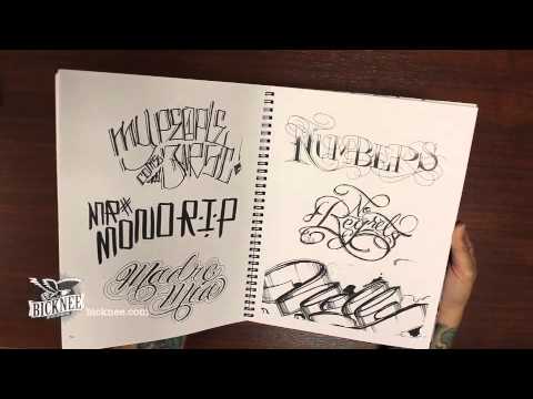 Big Meas Lettering Book