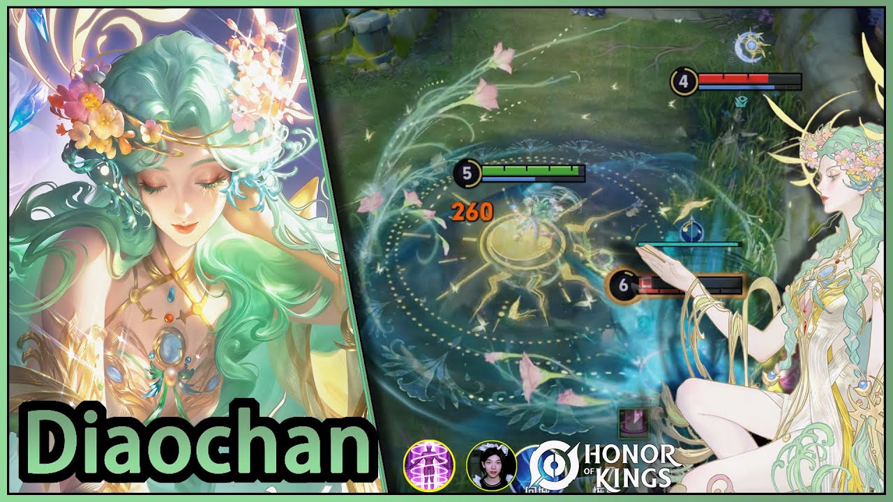 Diaochan｜A skin worthy of being called a work of art｜Uma skin de herói digna de arte｜HOK