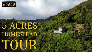 Off Grid Homestead on a Remote Island | TOUR