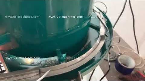 Automatic spring sorting vibrating bowl with spring deformation ringl buckle desting system spring p
