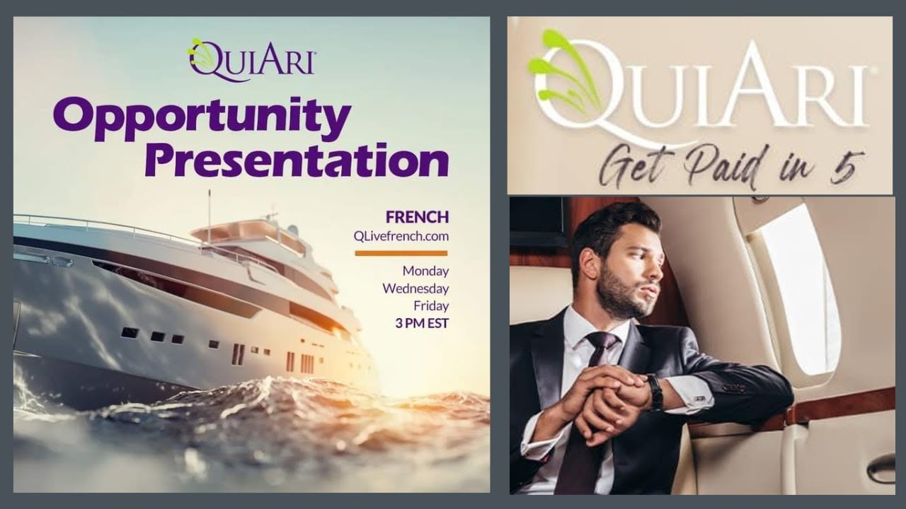 Nouvelle présentation QuiAri French 01 AOÛT 2022 - TOP EARNER Desire NONGOL