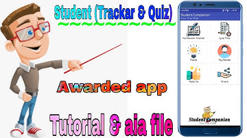 Free Aia & tutorial | Best Student tracker & Quiz App || First Online Creator..