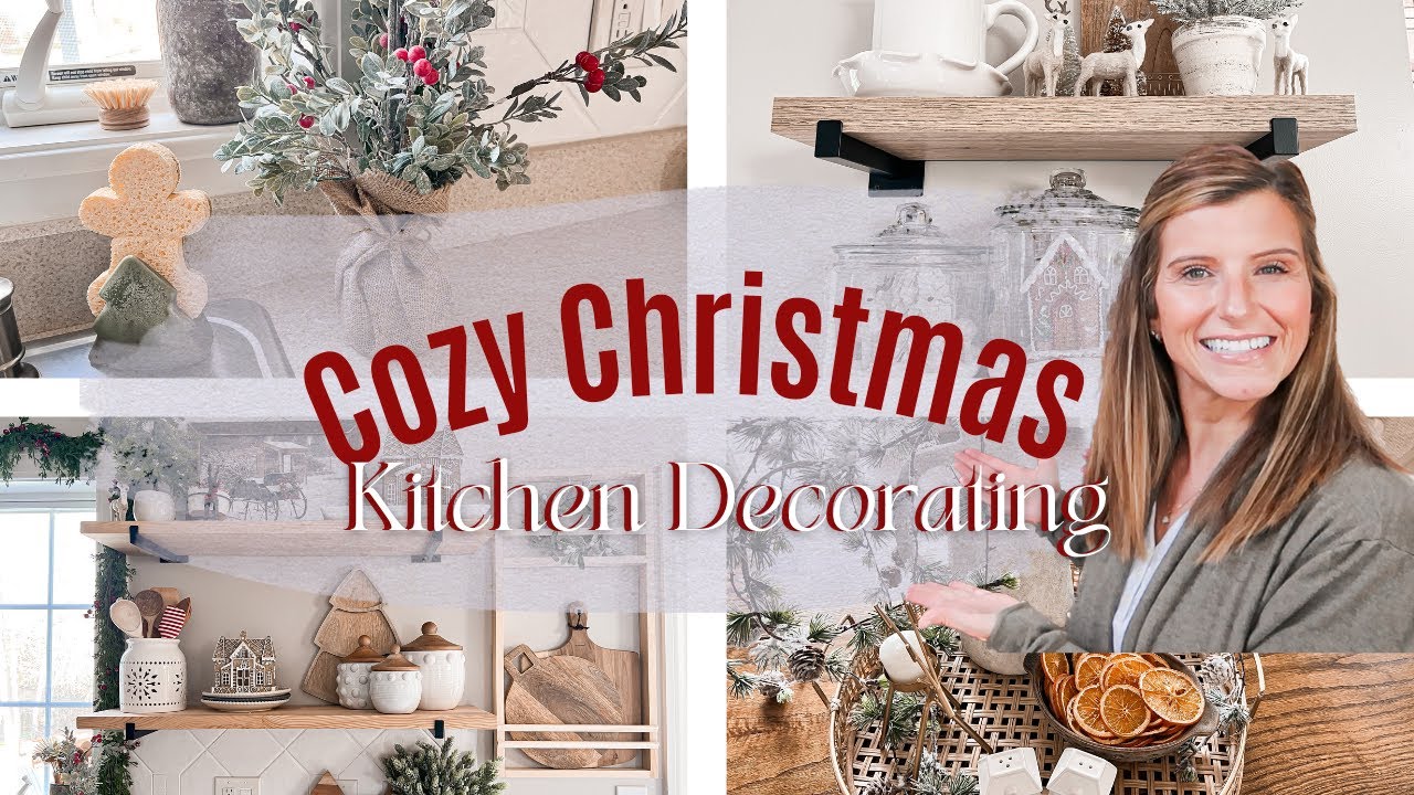 COZY KITCHEN DECORATE WITH ME! YouTube