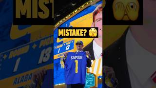 This is either going to backfire on the Rams or be a 100 IQ play 😅