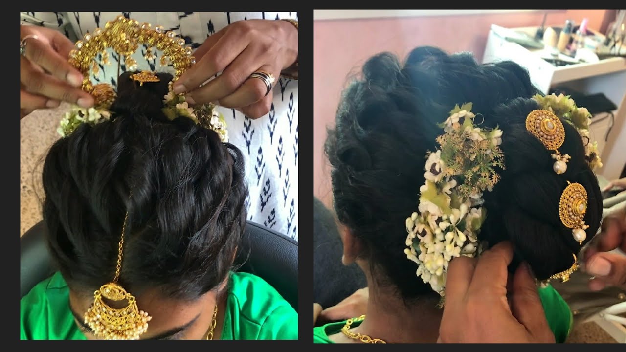 Aesthetic khopa hairstyle 💕 . . . . . . Hair @hairbydipali Mua  @bridesofbhagyashree_sawant #wedding #weddinginspiration #weddingidea... |  Instagram
